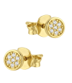 Round Shaped Silver Stud Earring STS-7008